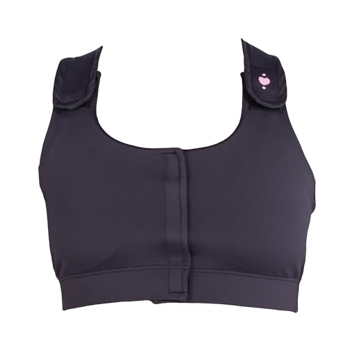 heart&core Serena Bra, Easy to Wear Post-Surgery Racerback Bra - Post Augmentation, Comfortable, Quick-Drying2