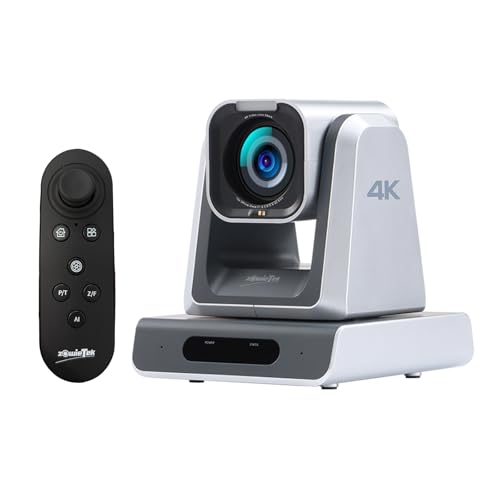 zowietek 4K PTZ Camera(Native NDI|HX3), ZowiePTZ, Ergo-Ease Remote Control, ZowieX APP Manager, 18X Optical+12X Digital Zoom, SDI/HDMI/USB, RTSP/RTMP(s)/SRT Stream, Meeting, Church, Event, Teaching