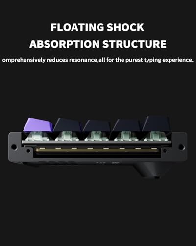 Image of NuPhyX BH65 All-Aluminum Magnetic Switch Hot Swappable Gaming Keyboard,65% 68keys Adjustable Actuation Rapid Trigger Wired Custom Hall Effect Keyboard,PBT keycaps,8K Hz Polling Rate