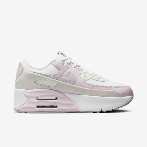 Nike Air Max 90 LV8 Women's Shoes (FD4328-104, White/Wolf Grey/Summit White/Photon Dust) Size 83