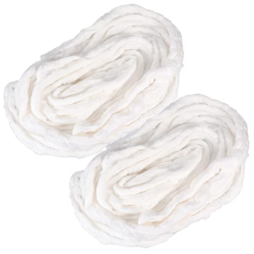 IWOWHERO Cotton Beauty Coil Roll 2 Bags Salon Makeup Art Cotton Rounds for Perms Facial Skin Care