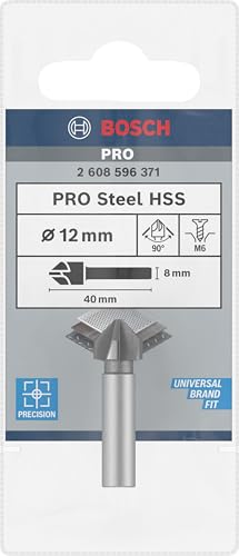 Bosch Accessories Professional Kegelsenker HSS (Ø 12 mm, 5 Schneiden) – Ansicht 2