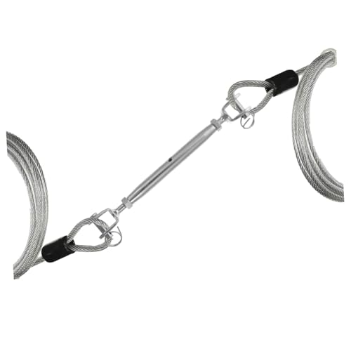 Tensor para cable con cuerpo cerrado de acero inoxidable miniatura 5