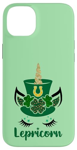 Saint Patricks Shamrock Lepricorn Kids St. Patrick's Day �X�}�z�P�[�X iPhone 14 Plus �p