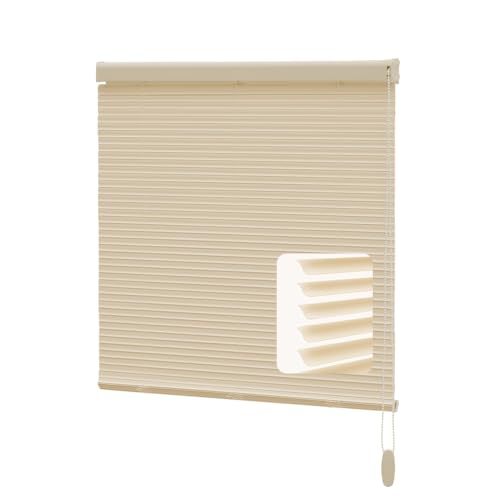 ISSHOGUGU 防炎・防水 ブラインド 浴室用 プラスチック製 マット質感・木目調 PVCBLIND チェーン式 0.1cm単位でサイズオーダー 遮光ブラインド・S字 調光可 UVカット 取り付け簡単 正面付け・天井付け お風呂 目隠し 断熱 省エネ