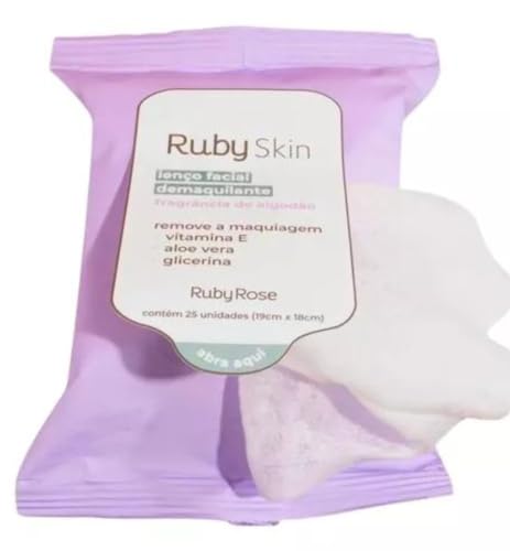 Lenço Demaquilante Basics HB203 Ruby Rose