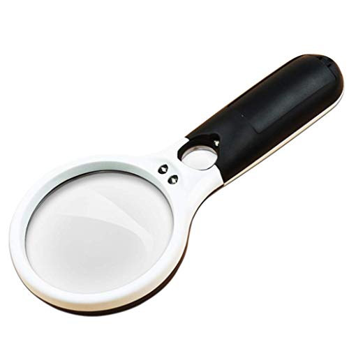 Loupe de poche pour lire les petits caractères des livres et journaux