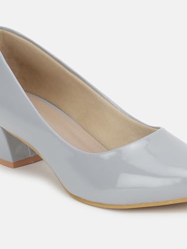 Image of Marc Loire Women's Block Heel Pump Shoes for Office, Party and Formal Occasions