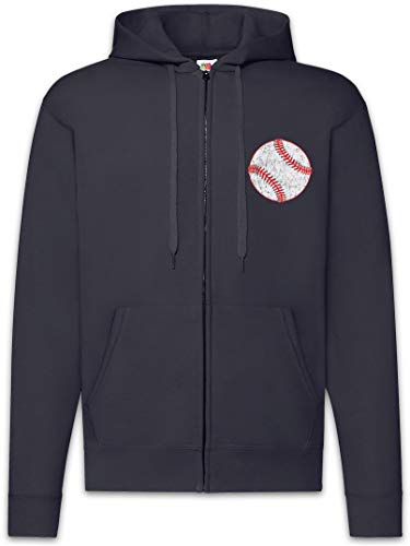 Sweat à capuche zippé Baseball I Urban Backwoods homme aux finitions premium