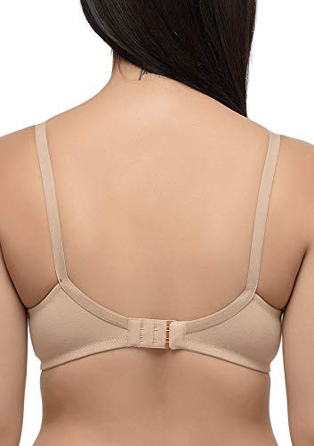 Image of Inner Sense Organic Cotton Bamboo Bra for Woman with Concentric Stitches I Full Coverage Bra for Heavy Bust with Side Support I Non Padded Innerwear with Wire-Free Design