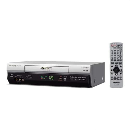 レア ビデオデッキ Panasonic NV-HV62-S Amazon | Panasonic Hi-Fiビデオ NV-HV62-S | VHSビデオデッキ 通販