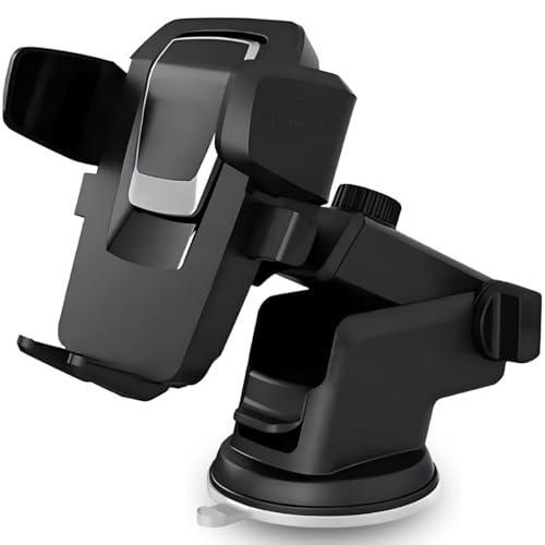 Suporte de Celular e GPS para Carro Compatíbilidade Universal C/Ventosa Gruda no Painel & Vidro Rota