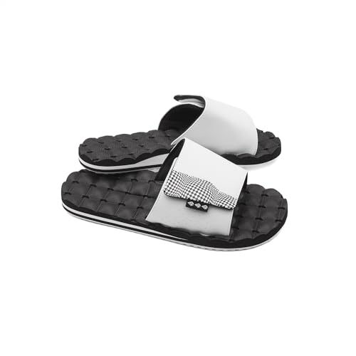 Image of Volcom Men's Recliner Slide Sandals - Comfort Foam Footbed, Water-friendly Nubuck Strap Slides