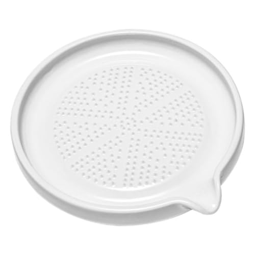 PRETYZOOM Grinding Tool for Garlic Ginger and Vegetables Easy to Clean Masher Plate for Home Kitchen Use for Crushing and Mashing Spices