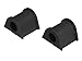 Prothane 11-42059-BL Black 21mm Front Sway Bar Bushing Kit