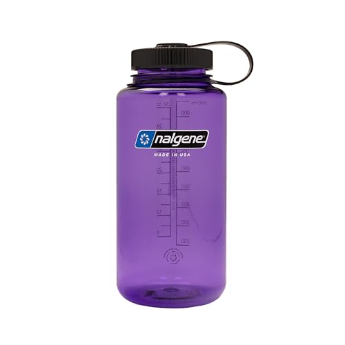 Image of Nalgene 32 oz Wide Mouth Water Bottle | BPA-Free, Durable & Leak Proof, Lightweight Bottle for Hiking & Gym, Work & Travel