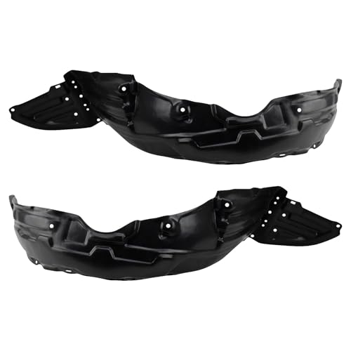 Image of TRQ Front Inner Fender Liner Set | For 2005-2010 Scion tC SC1248105 SC1249104