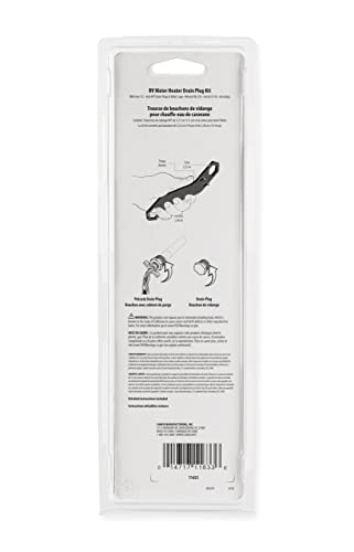 Camco Rv Water Heater Drain Plug And Wrench Kit | Designed For Rv & Camper Water Heater Drain Plugs | Fits 7/8" & 15/16" Drain Plugs | Angled Design Allows You To Reach Tight Spots (11633) #TOP2