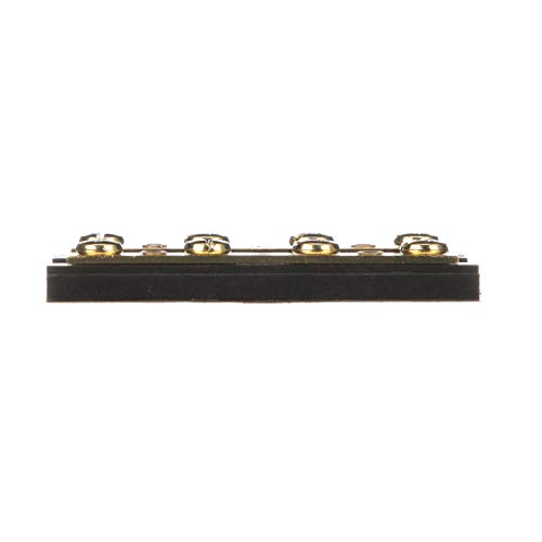Seachoice Terminal Block, 4-Gang, Plastic Base With Brass Hardware #TOP4