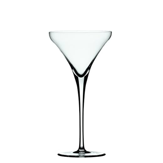 Spiegelau Willsberger Anniversary Martini Glasses, Set of 4