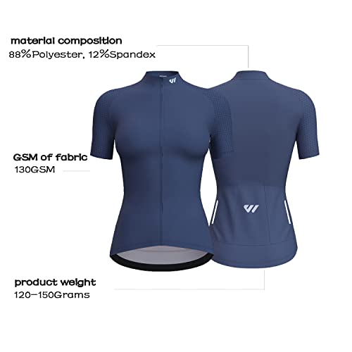 Lo.Gas Womens Bike Shirts Cycling Jersey Women'S Short Sleeve Bike Biking Shirts Grey thumb #2