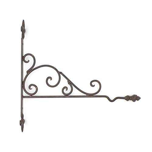 Preisvergleich Produktbild ExtraGreen Antiker Wandhaken braun mit Aufhängehaken 30 x 35 cm