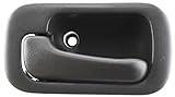 Evan-Fischer EVA18772025890 New Direct Fit Interior Door Handle for CIVIC 92-95 FRONT LH Inside Gray Plastic w/o Hole w/o Power Lock Sedan (=REAR LH) Replaces Partslink# HO1352112