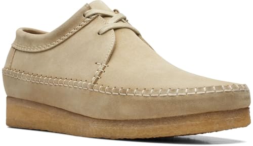 Clarks Men's Weaver Shoes Maple Suede3