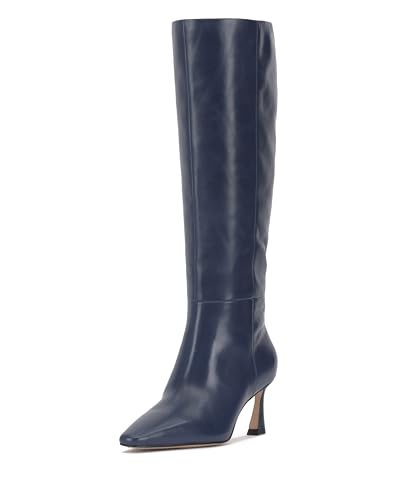 Botte Haute au Genou de Prestige Vince Camuto Sutton Couleur Bleu Élémentaire en 36 EU