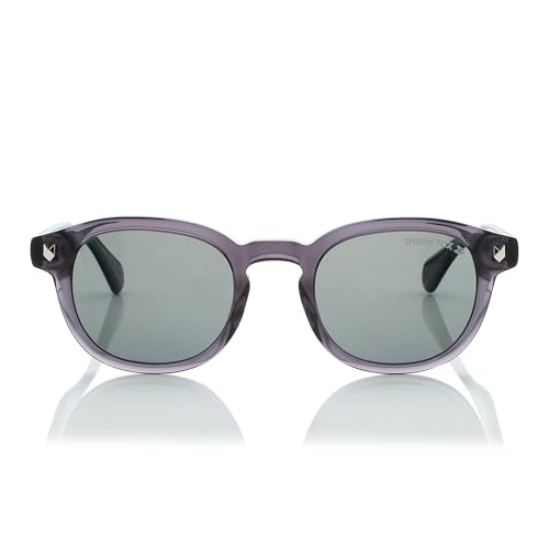 Image of Shisen Fox KITSUNE 2.0 Unisex Sunglasses with Oval Design | Non-Polarized Lenses | Trendy Sun Glasses for Men & Women | Fashion Sunglasses | Acetate Material