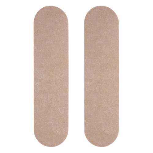 Abaodam 2 Tiras De Fieltro Para Tablón De Anuncios Adhesivo Para Pared Para Oficina Habitación De Niñas Fibra De Poliéster Color Beige