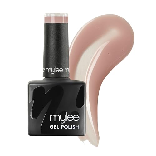 Mylee Gel Nail Polish 8ml [For Your Eyes Only] - UV/LED Soak-Off Nail Art Manicure Pedicure for Professional Salon & Home Use [Nude Range] - Long Lasting & Easy to Apply
