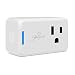 Jinvoo Wi-Fi Smart Plug Wireless Mini Outlet with Schedule,Remote Control your Devices,Occupies Only One Socket, Compatiable with Alexa Echo, Works with Google Home