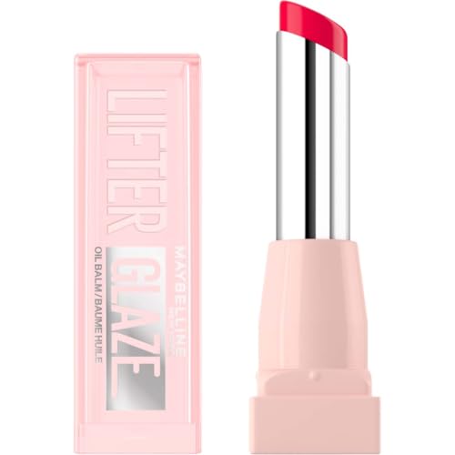 Maybelline New York Bálsamo Labial con Color, Labios Suaves y Brillantes, Hasta 24h de Hidratación, con Ácido Hialurónico, Lifter Glaze, Tono 004 Cherry Swirl