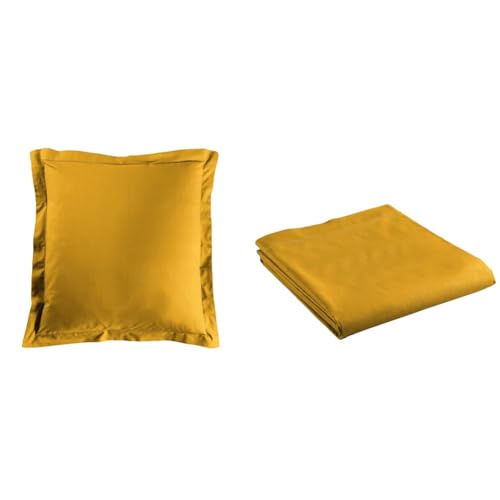Taie d'oreiller et drap plat de qualité supérieure 100% coton Lina Curry - 2