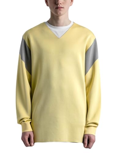 Men's Primary V-Neck SweaterYellow3