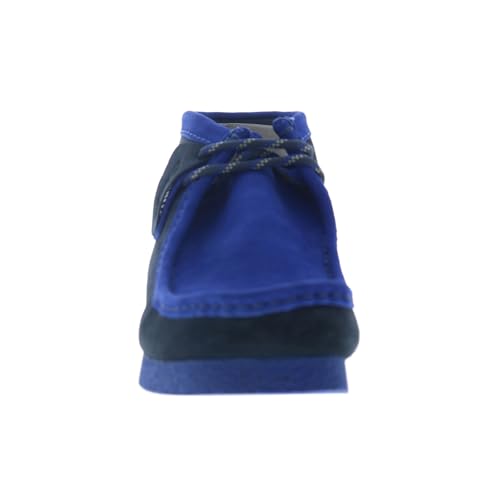 Clarks Wallabee Evo bottes daim bleu pour vos escapades citadines
