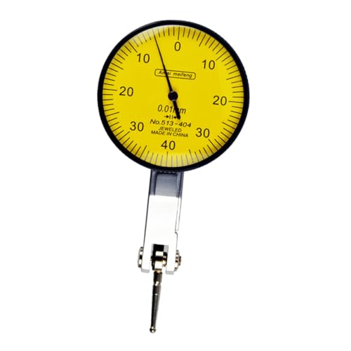 Healifty Industrial Dial Indicator Base Holder Accuracy Scale Display for Precision Measurements Aluminum Alloy Multi Functional Dial Test Indicator with Electrophoresis
