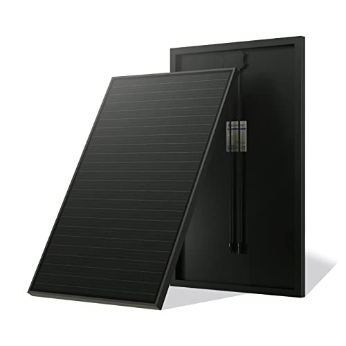 Eco-Worthy 150Watt 12Volt Solar Panels With Black Design, High Efficiency Monocrystalline Cells Pv Module Power Charger For Rv Cabin Marine Farm Rooftop Battery Off-Grid Applications #TOP8