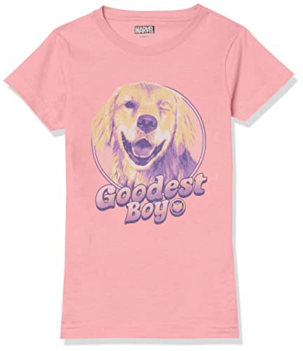 T-shirt Marvel fille rose ample taille L anti irritation pour l'été