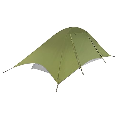 Tatonka Double Moskito Dome Fly - Wasserdichtes Überzelt für das 2-Personen-Zelt Double Moskito Dome - Als Sicht- und Regenschutz - Inklusive Abspannleine und Packsack - 300 x 190 x 120 cm