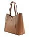 Imagen de Furla Cuero bolso shopper Goccia Tote Bag Brandy marrón