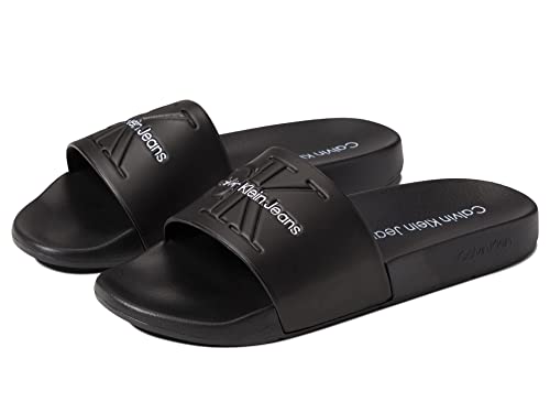 Calvin Klein Men's Men's Aydinn Slide Sandal, Black 001, 11 #TOP30