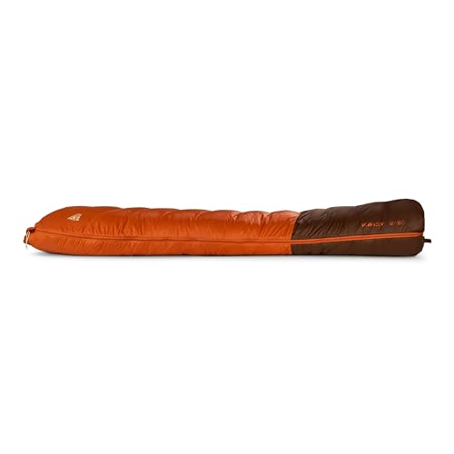 Image of Kelty Supernova Down Fill Sleeping Bag, 0 or 20 or 40 Degree Rating | Zip Two Together for a 2P Bag, Roomy Spoon Shape for Extra WIggle Room, PFC-Free Fabrics, Soft Taffeta Lining, Compressible