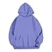 LRMQS winter clothes Hoodies for Women Fall Fashion 2025 Trendy Pullover Hooded Sweatshirts with Pocket Long Sleeve Cute Hoodie Clothes Purple 2X