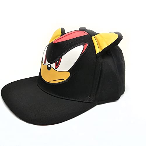 Accessory Innovations Sonic The Hedgehog Blue Face Hip-Hop Baseball Cap- Shadow2