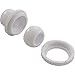 Custom Molded Products Wall Return Fitting, CMP Directional Flow, 1", Insider, White