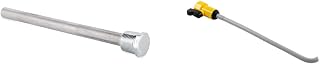 Camco Aluminum Anode Rod- Extends The Life of Water Heaters by Attracting Corrosive Elements, Tank Corrosion Protection (11563) & 11691 RV Water Heater Tank Rinser