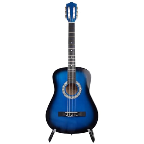 Violão Acústico Estudante Bravo An100 Nylon Blue Burst