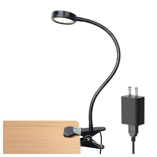 23+ Creative Camper Bunk Bed Ideas for Your Next Adventure 3 LEPOWER Clip on Light/Reading Lights/Book Light/Desk Lamp Color Changeable/Night Lights Clip on for Desk, Bed Headboard and Computers, Adapter Included (Black)